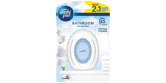 Ambi Pur Bathroom Cotton Flower 8 ml                                                                                                                                                                                                                      